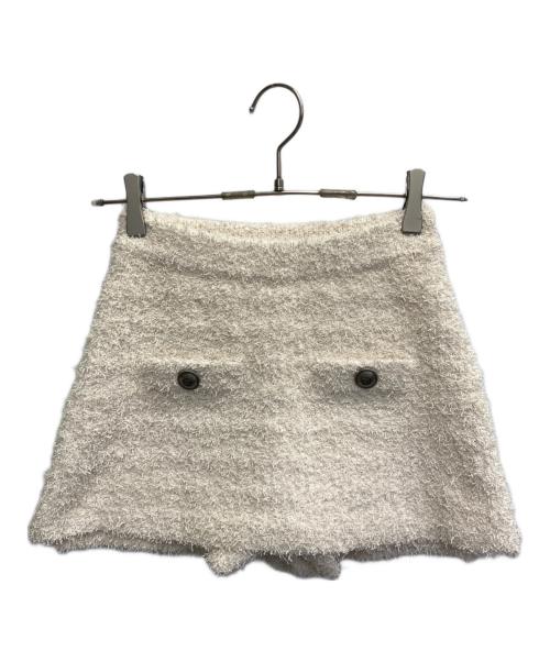 darich（ダーリッチ）Darich (ダーリッチ) カラーツイードニットセットアップ ベージュ サイズ:FREEの古着・服飾アイテム