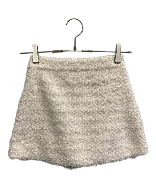 darich（ダーリッチ）Darich (ダーリッチ) カラーツイードニットセットアップ ベージュ サイズ:FREEの古着・服飾アイテム