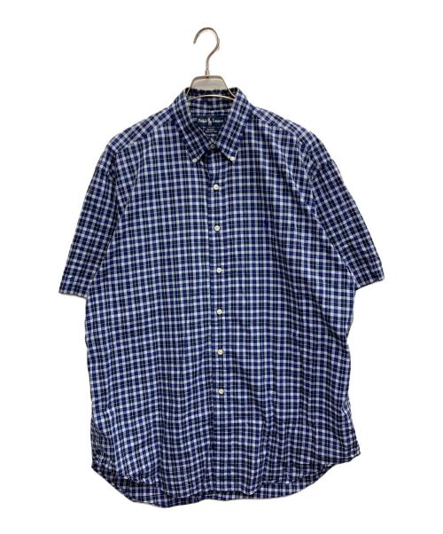 RALPH LAUREN（ラルフローレン）RALPH LAUREN (ラルフローレン) チェックシャツ ネイビー サイズ:Lの古着・服飾アイテム