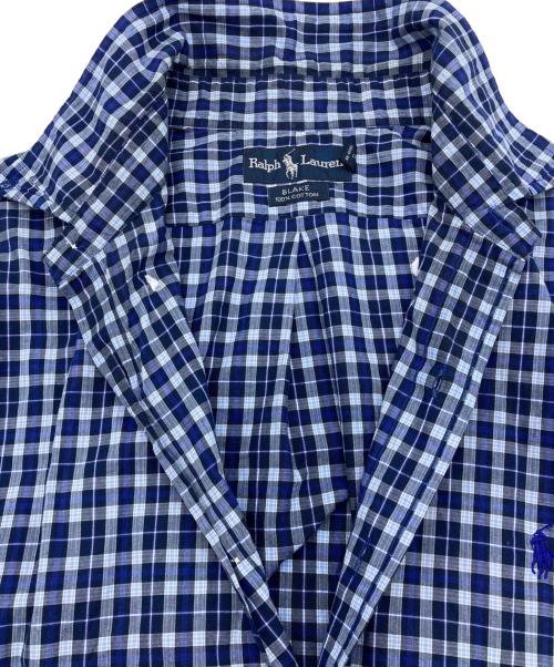 RALPH LAUREN（ラルフローレン）RALPH LAUREN (ラルフローレン) チェックシャツ ネイビー サイズ:Lの古着・服飾アイテム