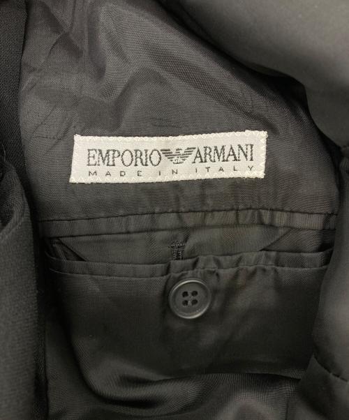GIORGIO ARMANI（ジョルジオアルマーニ）GIORGIO ARMANI (ジョルジオアルマーニ) ボタンジャケット ブラック サイズ:48の古着・服飾アイテム