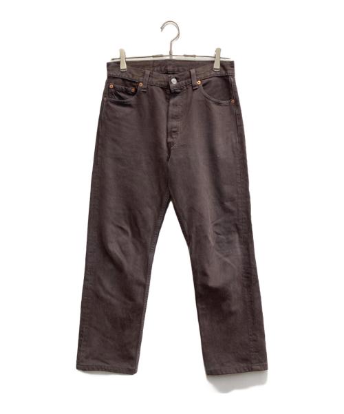 LEVI'S（リーバイス）LEVI'S (リーバイス) 501デニムパンツ ブラウン サイズ:W30Ⅼ34の古着・服飾アイテム