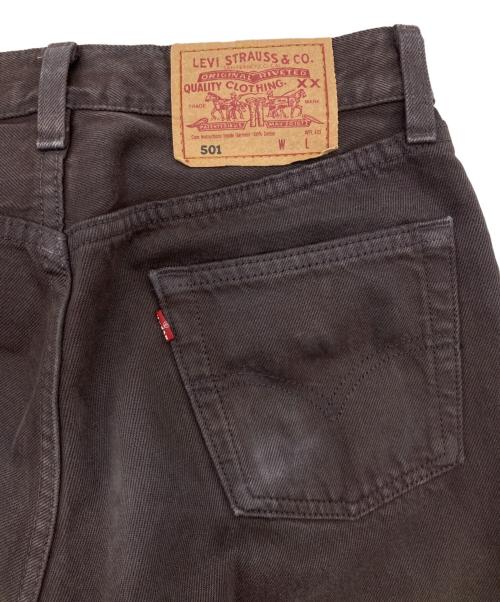 LEVI'S（リーバイス）LEVI'S (リーバイス) 501デニムパンツ ブラウン サイズ:W30Ⅼ34の古着・服飾アイテム