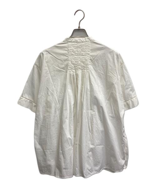 INDIA INDUSTRY（インディアインダストーリー）INDIA INDUSTRY (インディアインダストーリー) 半袖チュニック ホワイト サイズ:1の古着・服飾アイテム