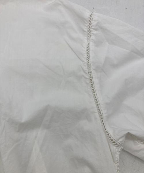 INDIA INDUSTRY（インディアインダストーリー）INDIA INDUSTRY (インディアインダストーリー) 半袖チュニック ホワイト サイズ:1の古着・服飾アイテム