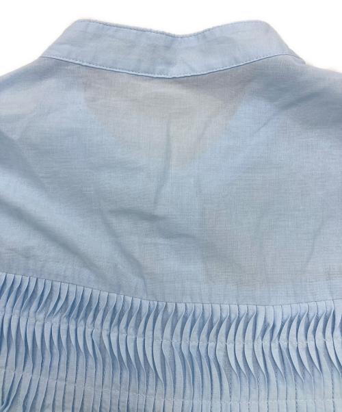 JOURNAL STANDARD（ジャーナルスタンダード）JOURNAL STANDARD (ジャーナルスタンダード) ローンピンタックブラウス ブルー サイズ:FREEの古着・服飾アイテム