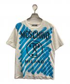 MOSCHINOモスキーノ）の古着「グラフィックプリントTシャツ」｜ホワイト