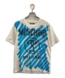 MOSCHINO（モスキーノ）の古着「グラフィックプリントTシャツ」｜ホワイト