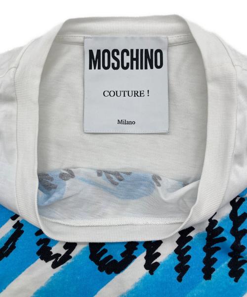 MOSCHINO（モスキーノ）MOSCHINO (モスキーノ) グラフィックプリントTシャツ ホワイト サイズ:ＸＳの古着・服飾アイテム