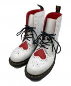Dr.Martensドクターマーチン）の古着「BENTLEY II HRT BROGUE 8-EYE BOOT W/HEART」｜ホワイト