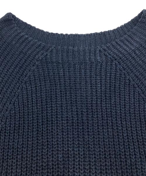 MUSE de Deuxieme Classe（ミューズ ドゥーズィエム クラス）MUSE de Deuxieme Classe (ミューズ ドゥーズィエム クラス) Lily Linen アゼ プルオーバー ネイビー サイズ:freeの古着・服飾アイテム