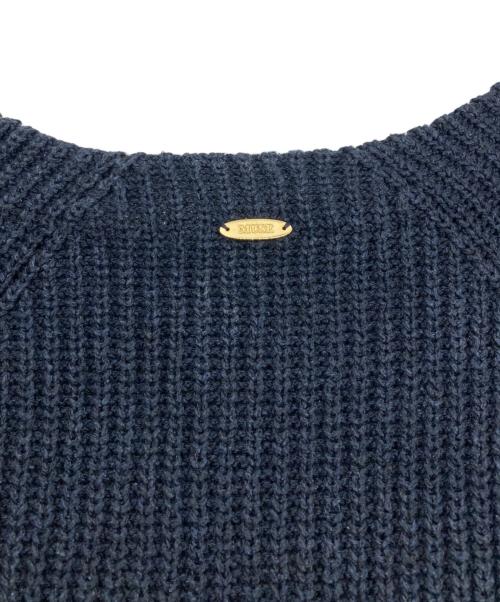 MUSE de Deuxieme Classe（ミューズ ドゥーズィエム クラス）MUSE de Deuxieme Classe (ミューズ ドゥーズィエム クラス) Lily Linen アゼ プルオーバー ネイビー サイズ:freeの古着・服飾アイテム