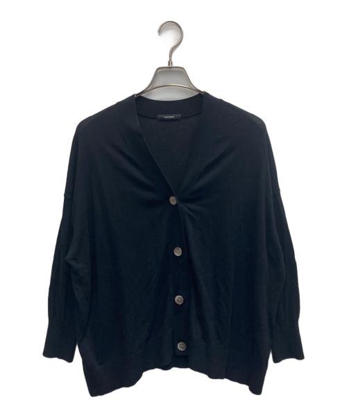 JOURNAL STANDARD（ジャーナルスタンダード）JOURNAL STANDARD (ジャーナルスタンダード) コットンレーヨンカーディガン ブラック サイズ:FREEの古着・服飾アイテム