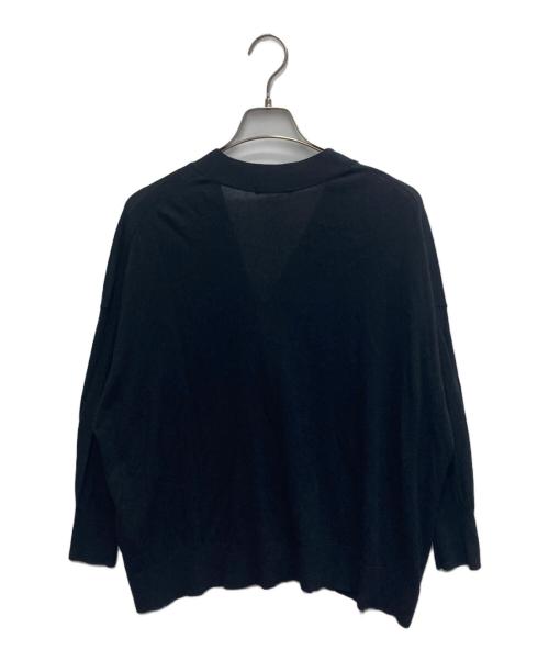 JOURNAL STANDARD（ジャーナルスタンダード）JOURNAL STANDARD (ジャーナルスタンダード) コットンレーヨンカーディガン ブラック サイズ:FREEの古着・服飾アイテム