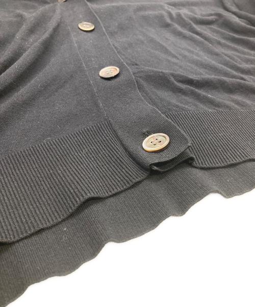 JOURNAL STANDARD（ジャーナルスタンダード）JOURNAL STANDARD (ジャーナルスタンダード) コットンレーヨンカーディガン ブラック サイズ:FREEの古着・服飾アイテム