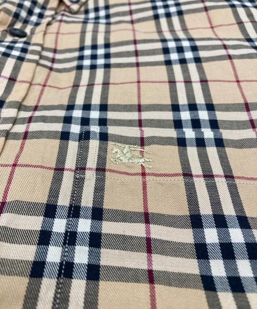 BURBERRY LONDON（バーバリーロンドン）BURBERRY LONDON (バーバリーロンドン) ノバチェックシャツ ベージュ サイズ:XLの古着・服飾アイテム