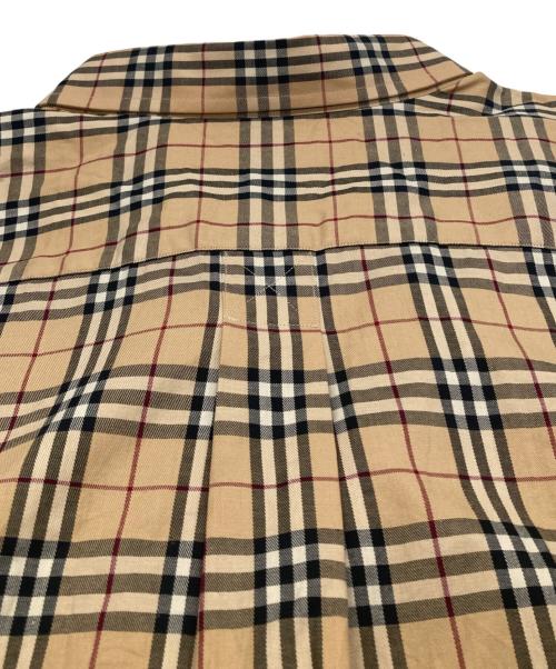 BURBERRY LONDON（バーバリーロンドン）BURBERRY LONDON (バーバリーロンドン) ノバチェックシャツ ベージュ サイズ:XLの古着・服飾アイテム