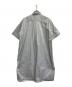 DANTON (ダントン) ロングシャツワンピース グレー サイズ:36 未使用品：7000円