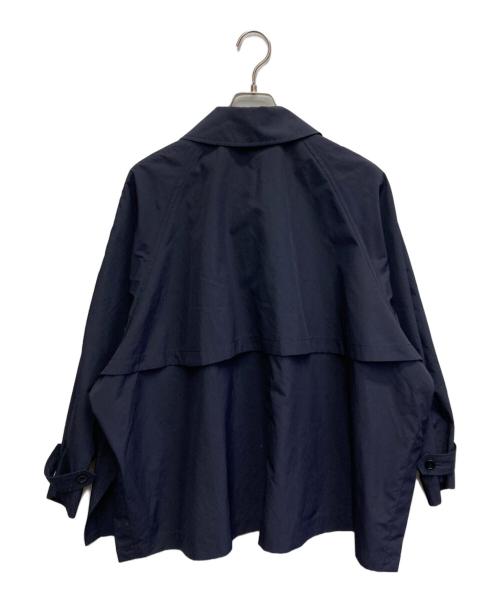 IENA（イエナ）IENA (イエナ) Peポプリンオーバーショートコート ネイビー サイズ:36の古着・服飾アイテム