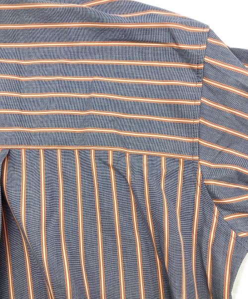 Spick and Span（スピック＆スパン）Spick and Span (スピック＆スパン) a&m マルチストライプシャツ ブルー サイズ:SIZE36の古着・服飾アイテム
