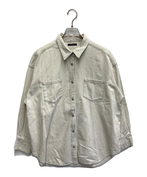 JOURNAL STANDARD（ジャーナルスタンダード）JOURNAL STANDARD (ジャーナルスタンダード) ライトオンスデニムシャツ ホワイト サイズ:FREEの古着・服飾アイテム