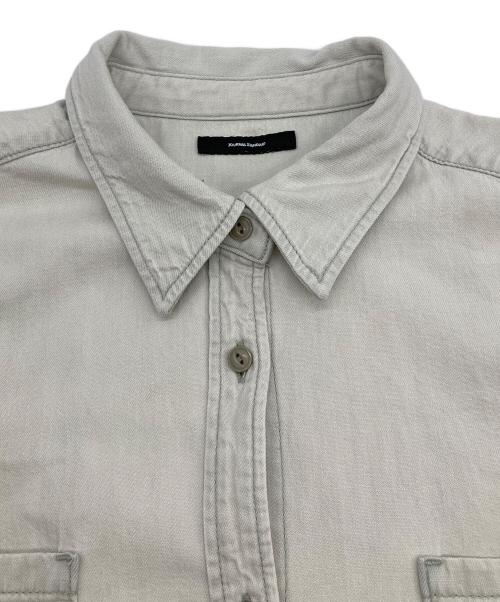 JOURNAL STANDARD（ジャーナルスタンダード）JOURNAL STANDARD (ジャーナルスタンダード) ライトオンスデニムシャツ ホワイト サイズ:FREEの古着・服飾アイテム