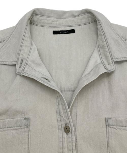 JOURNAL STANDARD（ジャーナルスタンダード）JOURNAL STANDARD (ジャーナルスタンダード) ライトオンスデニムシャツ ホワイト サイズ:FREEの古着・服飾アイテム