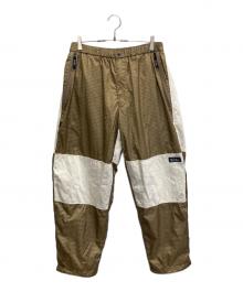 Manastash（マナスタッシュ）の古着「GRID RIP DNAT PANTS」｜ベージュ