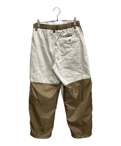Manastash（マナスタッシュ）Manastash (マナスタッシュ) GRID RIP DNAT PANTS ベージュ サイズ:Lの古着・服飾アイテム