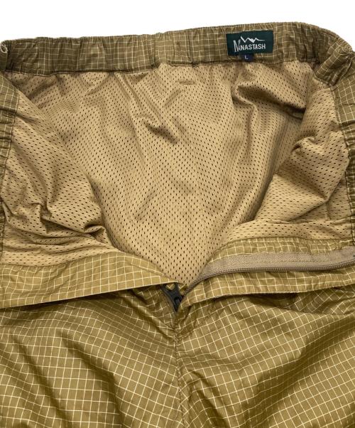 Manastash（マナスタッシュ）Manastash (マナスタッシュ) GRID RIP DNAT PANTS ベージュ サイズ:Lの古着・服飾アイテム