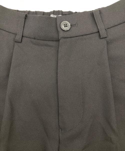 PUBLIC TOKYO（パブリックトウキョウ）PUBLIC TOKYO (パブリックトウキョウ) GRツイルエバークリースストレートスラックス ブラック サイズ:SIZE1の古着・服飾アイテム