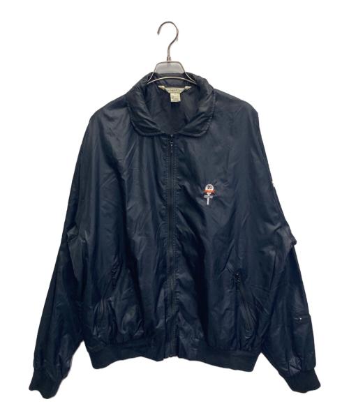 IZOD CLUB（アイゾッド クラブ）IZOD CLUB (アイゾッド クラブ) ナイロンジャケット ブラック サイズ:XLの古着・服飾アイテム