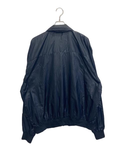 IZOD CLUB（アイゾッド クラブ）IZOD CLUB (アイゾッド クラブ) ナイロンジャケット ブラック サイズ:XLの古着・服飾アイテム