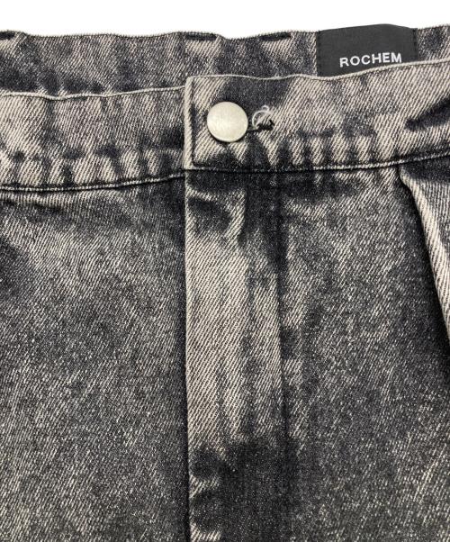 ROCHEM（ローシェン）ROCHEM (ローシェン) ヴィンテージデザインメニーポケットデニムカーゴパンツ ブラック サイズ:Sの古着・服飾アイテム