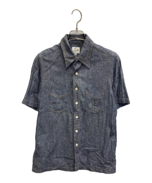 Needles（ニードルズ）Needles (ニードルズ) シャンブレーシャツ インディゴ サイズ:Sの古着・服飾アイテム