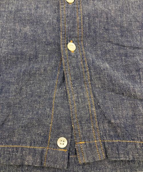 Needles（ニードルズ）Needles (ニードルズ) シャンブレーシャツ インディゴ サイズ:Sの古着・服飾アイテム