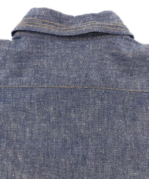 Needles（ニードルズ）Needles (ニードルズ) シャンブレーシャツ インディゴ サイズ:Sの古着・服飾アイテム