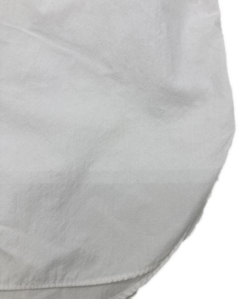 nanamica（ナナミカ）nanamica (ナナミカ) バンドカラーシャツ ホワイト サイズ:Sの古着・服飾アイテム