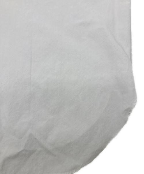nanamica（ナナミカ）nanamica (ナナミカ) バンドカラーシャツ ホワイト サイズ:Sの古着・服飾アイテム