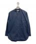 nanamica（ナナミカ）の古着「Band Collar Wind Shirt - Dark Navy」｜ネイビー