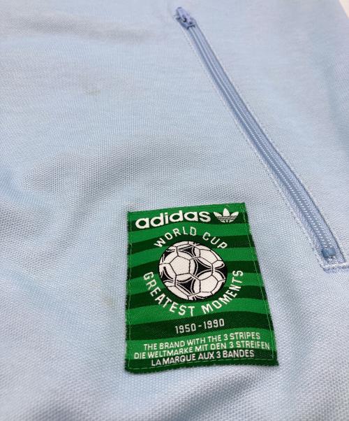 adidas（アディダス）adidas (アディダス) 00’Ｓベッケンバウアートラックジャケット/DER KAISER スカイブルー サイズ:XOの古着・服飾アイテム