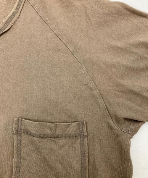s'yte（サイト）s'yte (サイト) ポケットTシャツ ブラウン サイズ:Mの古着・服飾アイテム