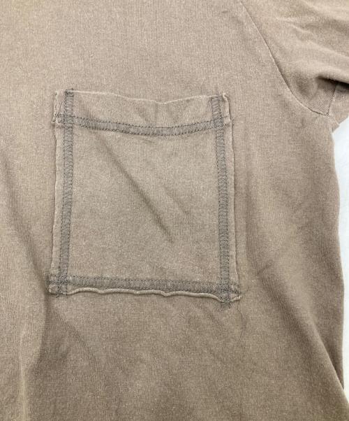 s'yte（サイト）s'yte (サイト) ポケットTシャツ ブラウン サイズ:Mの古着・服飾アイテム