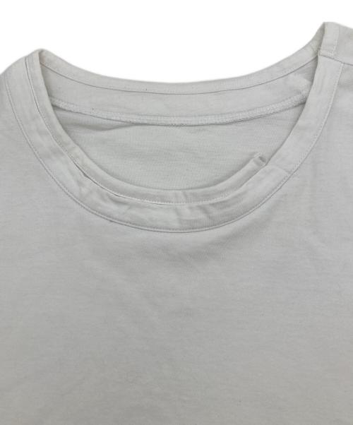 GROUND Y（グラウンドワイ）GROUND Y (グラウンドワイ) 天竺レイヤードTシャツ ホワイト サイズ:3の古着・服飾アイテム