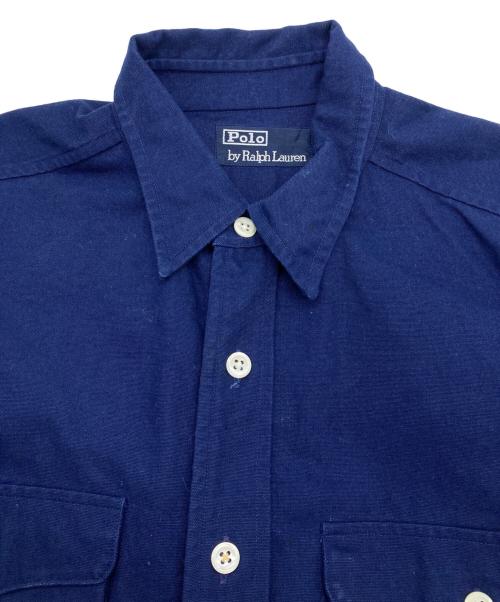 POLO RALPH LAUREN（ポロ・ラルフローレン）POLO RALPH LAUREN (ポロ・ラルフローレン) 90’Sシャツ ネイビー サイズ:Lの古着・服飾アイテム