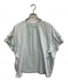 nest Robe（ネストローブ）の古着「天然染め天竺ラッフルTee」｜スカイブルー