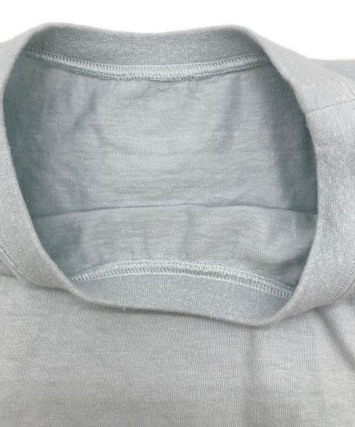nest Robe（ネストローブ）nest Robe (ネストローブ) 天然染め天竺ラッフルTee スカイブルー サイズ:FREEの古着・服飾アイテム