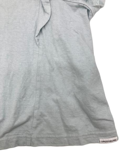nest Robe（ネストローブ）nest Robe (ネストローブ) 天然染め天竺ラッフルTee スカイブルー サイズ:FREEの古着・服飾アイテム