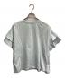 nest Robe (ネストローブ) 天然染め天竺ラッフルTee スカイブルー サイズ:FREE：5000円