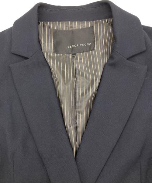 YECCA VECCA（イェッカヴェッカ）YECCA VECCA (イェッカヴェッカ) 金釦テーラードジャケット ネイビー サイズ:FREEの古着・服飾アイテム